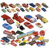 Tin Toy Cars, c. 1950-60