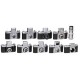 Praktiflex Camera Development in 9 Different Models