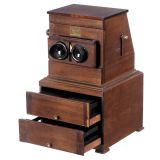 Planox Stereoscope Magnetique Table Stereo Viewer, c. 1910