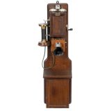 Württemberg Model TW 81 Wall Telephone, 1881 onwards