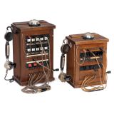 Two Telephone Switchboards of the Reich Telegraph Administration