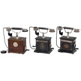 Three German Table Telephones