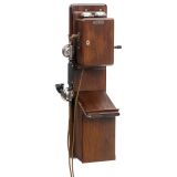 Belgian Wall Telephone by Bell, c. 1910