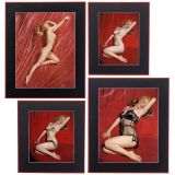 4 Marilyn Monroe Photographs by Tom Kelly