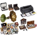 Record Players, Record Cleaning Machine, Horns and More