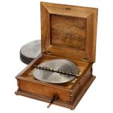 Kalliope No. 108G Disc Musical Box with Ten Saucer Bells, c. 190