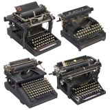 4 American Typewriters