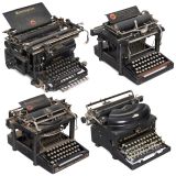 4 Remington Typewriters