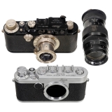 Leica III, Leica Ig and a Canon 135 mm Lens
