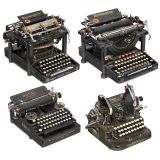 4 American Typewriters