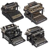 4 American Typewriters