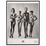 They are Coming Exhibition Poster by Helmut Newton