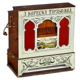 Rumanian Barrel Organ by Kopecky, c. 1925