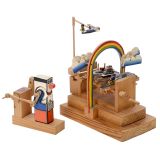 2 Hand-Turned Automata Designed by Peter Markey