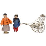 Märklin Metal Doll Carriage, c. 1909