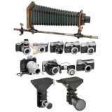 Collection of Zeiss Microscopy Cameras, 1910-80