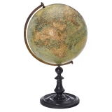 13-Inch German Terrestrial Globe by Peter Oester-gaard, c. 1903
