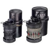 2 Curta Type I and II Pocket Calculators