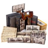 Stereo Viewer and 300 Stereo Cards of Paris and France