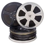 6 Film Reels, 250 m of 17.5 mm Sound Films by Path