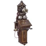Norwegian Elektrisk Bureau, Kristiania Wall Telephone, 1894