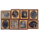 8 Beautiful Early Photographs of Children as Ambrotypes or Ferro