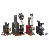 4 Tabletop Cinematographs 35 mm, 1910 onwards