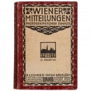 Wiener Mitteilungen photographischen Inhalts, 1911