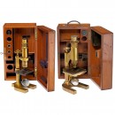 2 Berlin Brass Microscopes