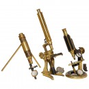 3 English Microscopes