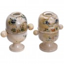 2 Peep Eggs, c. 1880