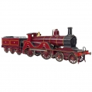 Well-Engineered 1-Inch Scale British Live-Steam Locomotive with 