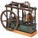 Live-Steam Model of a 6-Column Beam Engine Lady Stephanie, c.