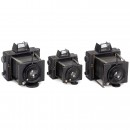 3 Ernemann Klapp Cameras