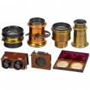 3 Lenses, a Stereo Viewer and Accessories