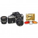 Nikon F2A Camera, 2 Lenses and Accessories