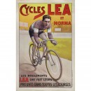 Large Poster for Cycles Lea et Norma, c. 1910