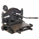 Portable Printing Press  Boildieu à Paris, c. 1875