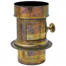 Large Brass 4.2/16 in. Portrait Lens, c. 1880