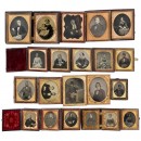 Collection of Daguerreotypes and Ambrotypes