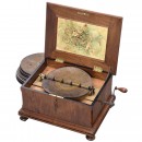 Coin-Activated Symphonion Lipsia Disc Musical Box, c. 1900