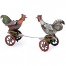 Einfalt Fighting Cocks Toy, c. 1923