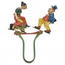 Einfalt Maggy and Jiggs on Flexible Spring Toy, c. 1926