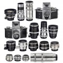 17 Exakta Lenses from 25 mm to 250 mm