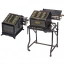 2 Burroughs Calculating Machines