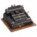 XxX (X multiplied by X) Keyboard Calculating Machine with Prin