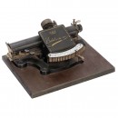 Edelmann Index Typewriter, 1897