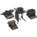 4 Mechanical Typewriters