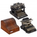 2 American Typewriters