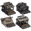 4 Mechanical Typewriters